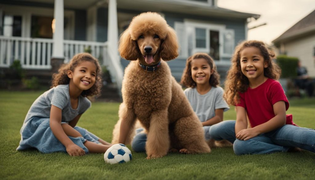 Poodles as Family Dogs