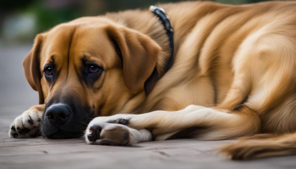 Signs of bloat in dogs