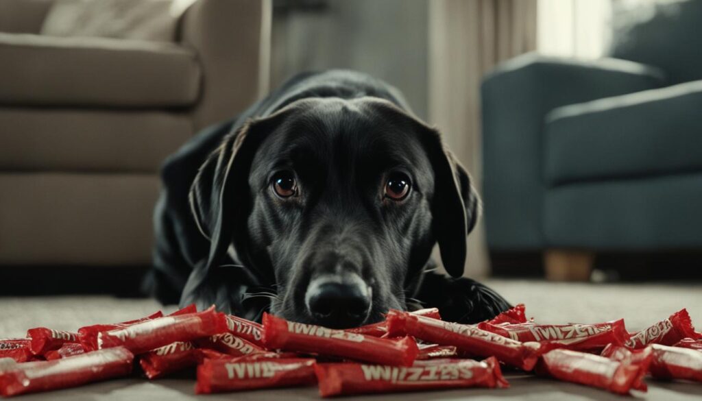 Twizzlers and dog food allergies