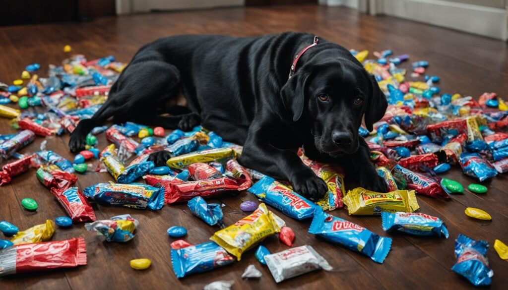 Unsafe Candies for Dogs