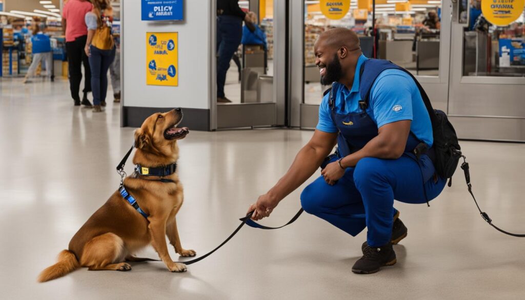 Walmart emotional support animals policy