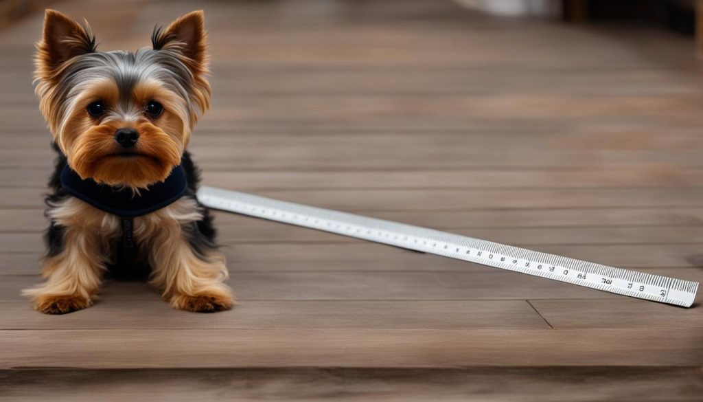 Yorkshire Terrier Size