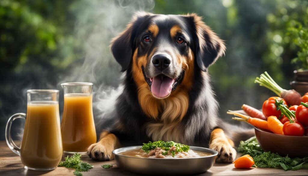 benefits of bone broth for dogs