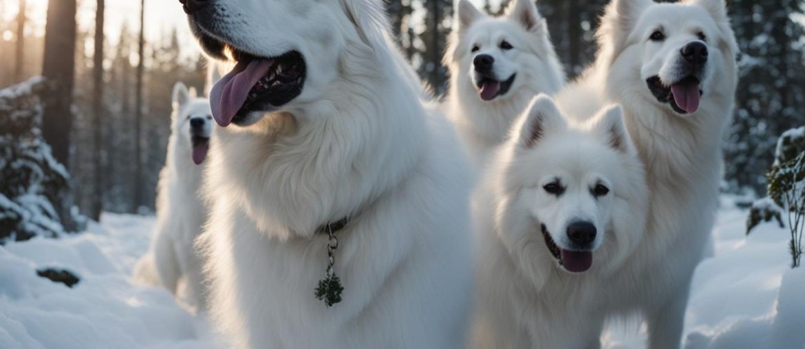 big white fluffy dog breeds