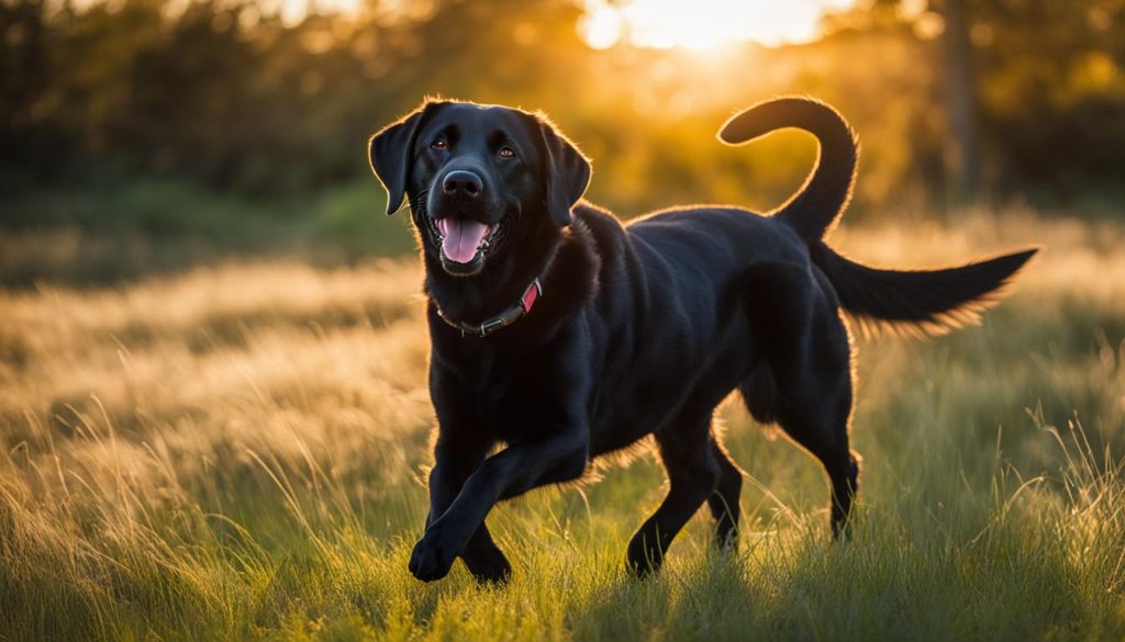 black Labrador retriever