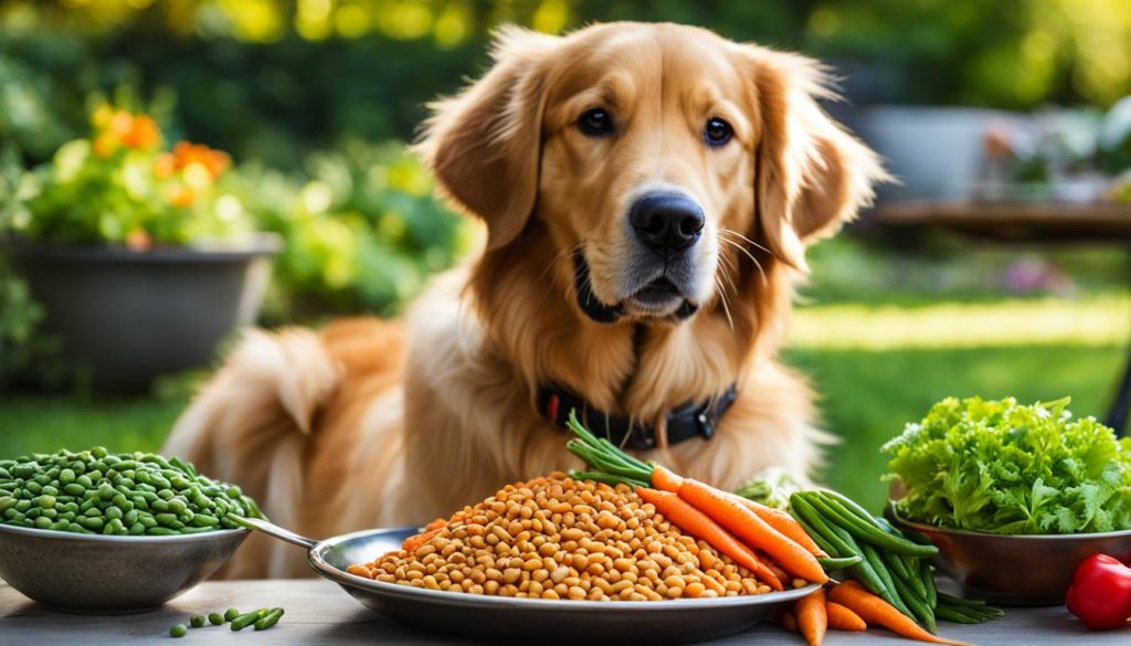 black eyed peas in dog's diet