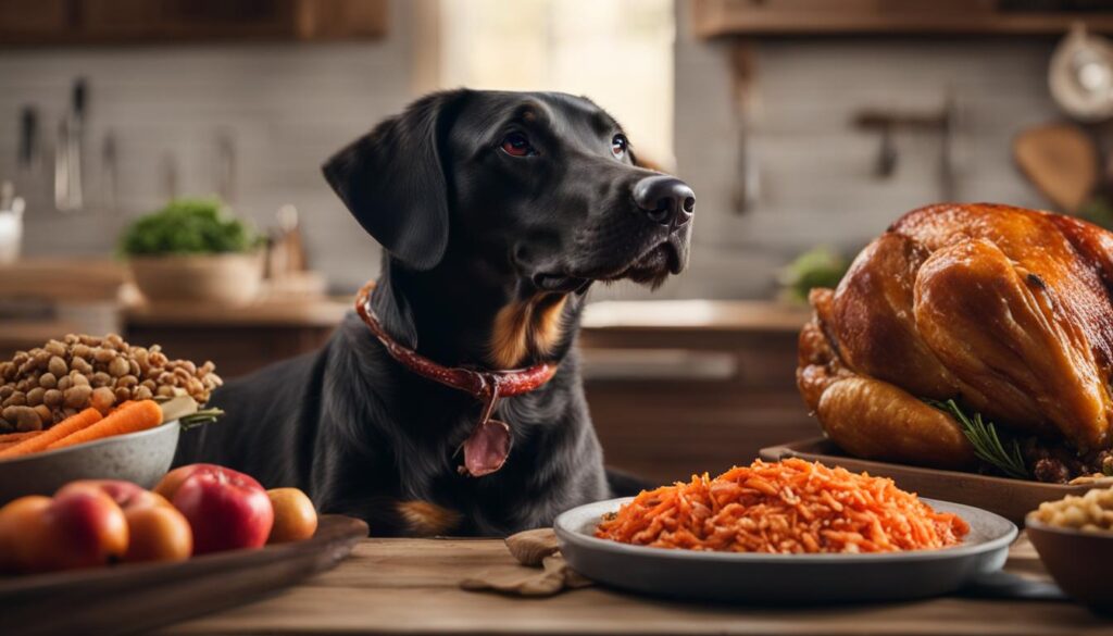 can dogs chew on turkey necks