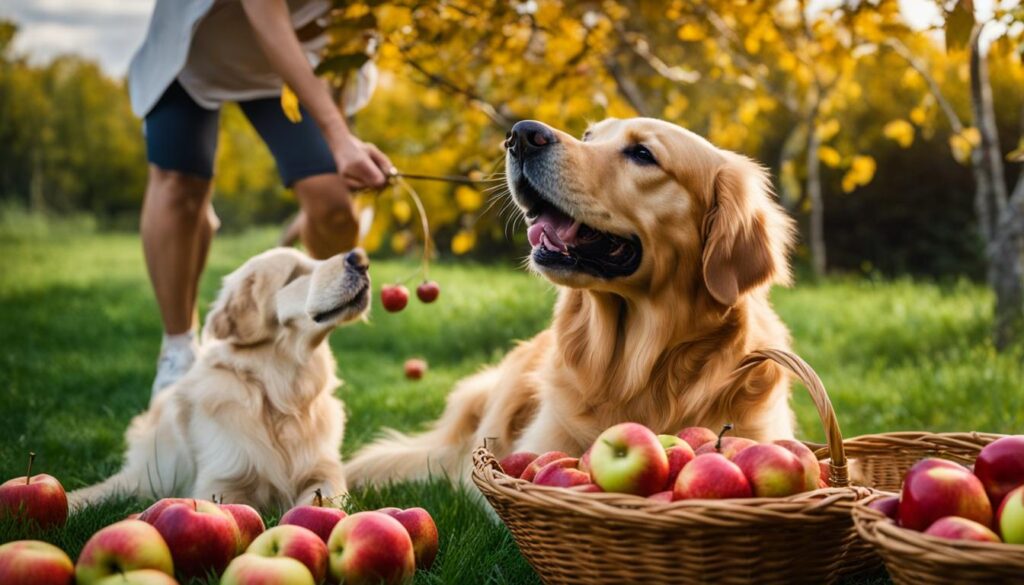 can dogs eat apples