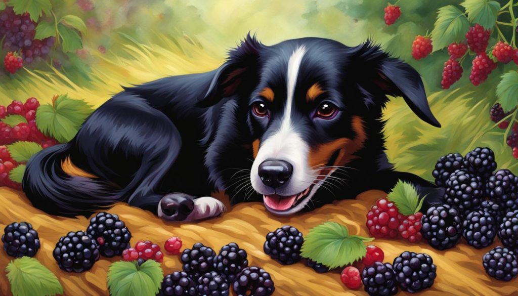 can dogs eat blackberries