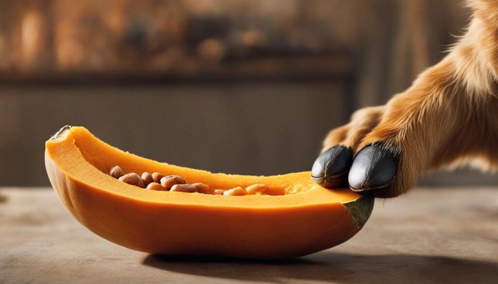 can dogs eat butternut squash skin