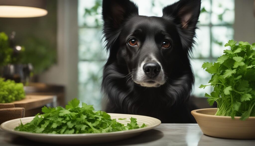 can dogs eat cilantro