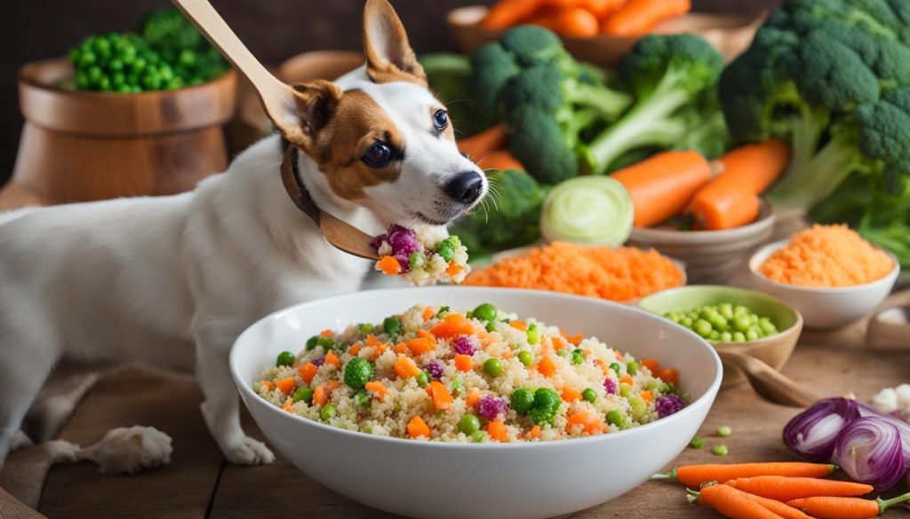 cauliflower rice recipe for dogs