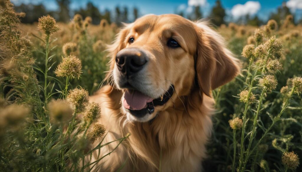 chia seeds for dog's skin and coat