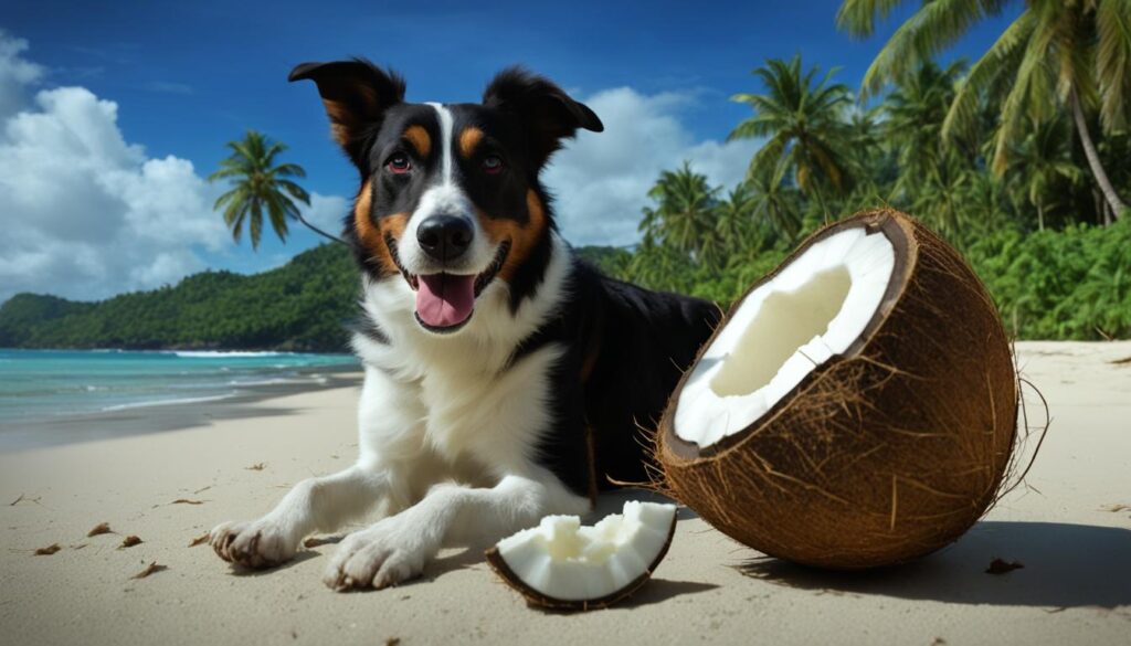 coconut flesh for dogs