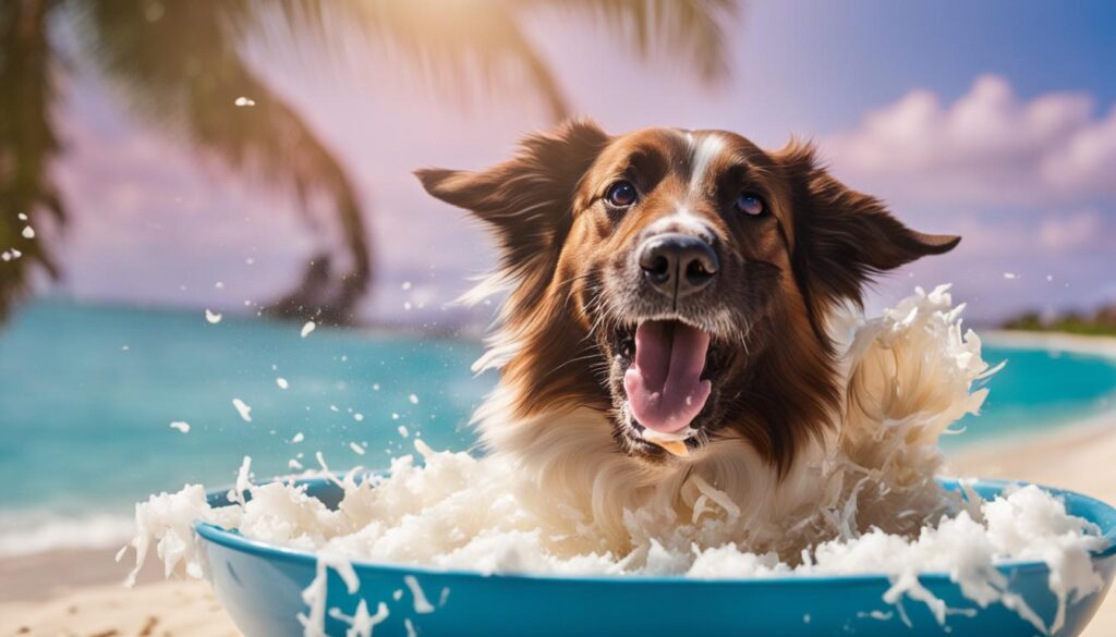 coconut milk for dogs