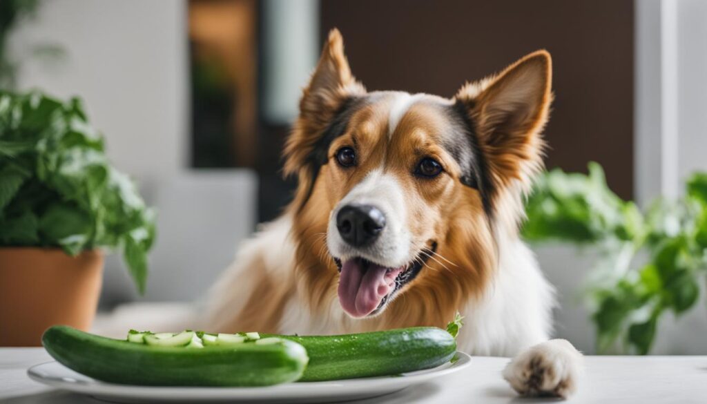 cucumbers for dogs