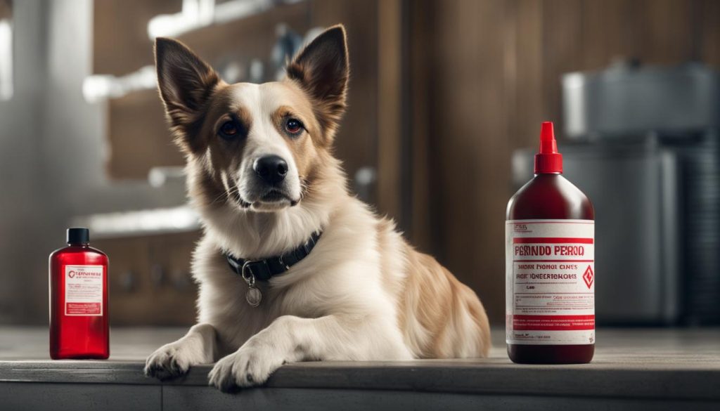 dangers of using peroxide on dogs