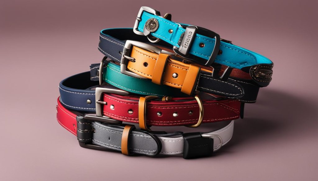 different types of dog collars
