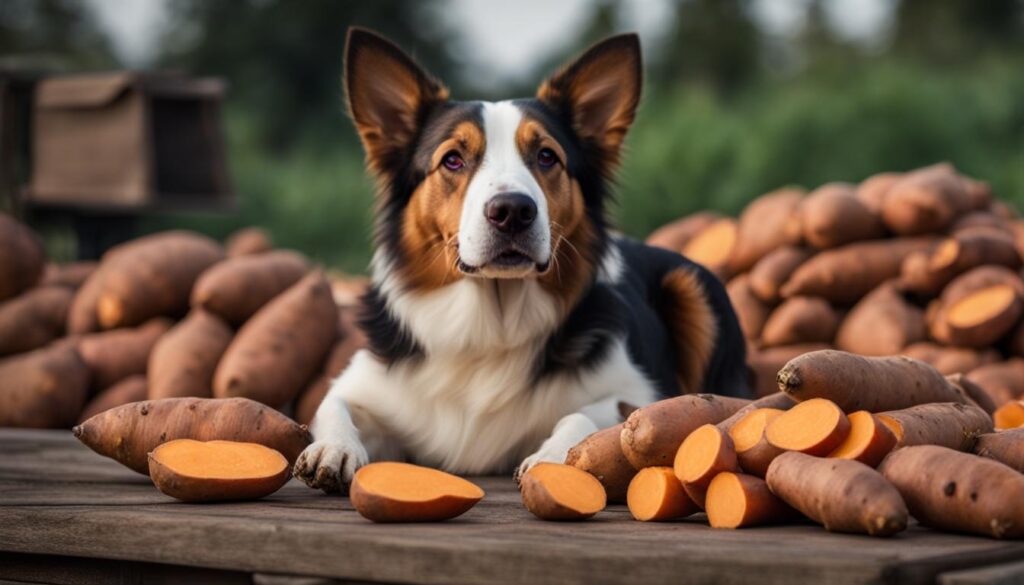 digestibility of raw sweet potatoes for dogs