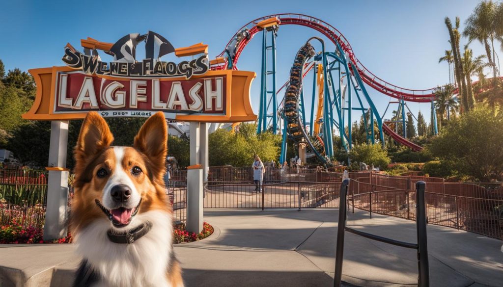 dog admission at Six Flags Magic Mountain