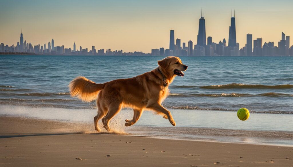 dog friendly beaches chicago