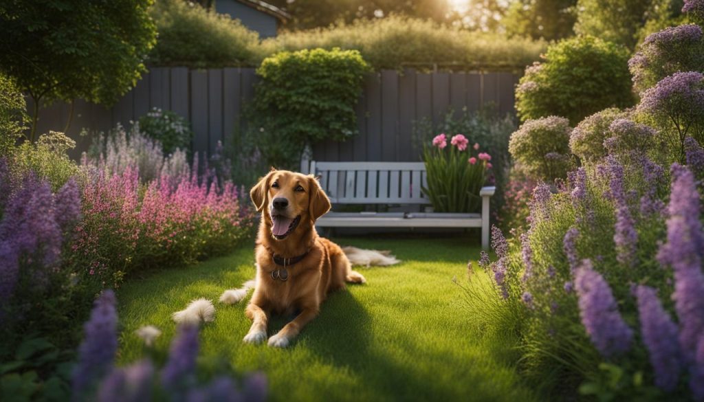 dog-friendly garden