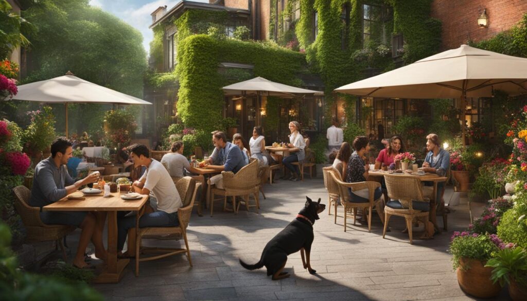 dog friendly patios in Houston