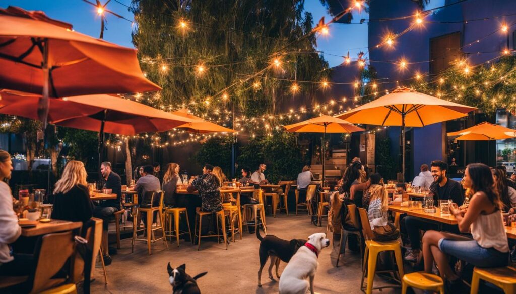 dog friendly restaurants in LA