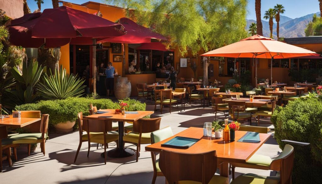 dog friendly restaurants in palm springs