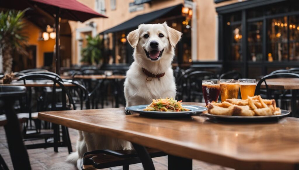 dog friendly restaurants in st augustine