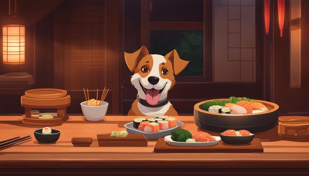 dog-friendly sushi