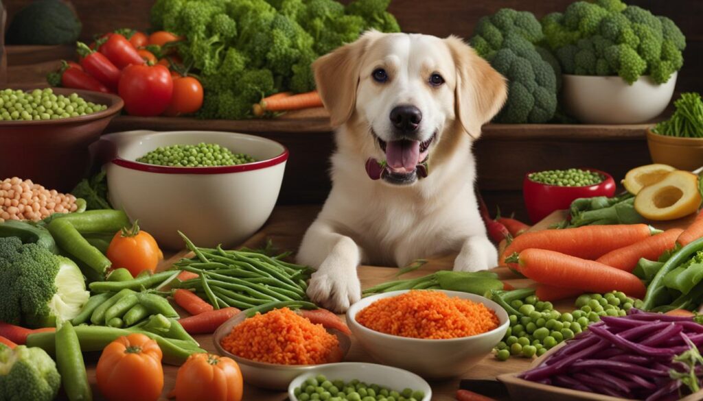 dog-friendly vegetables