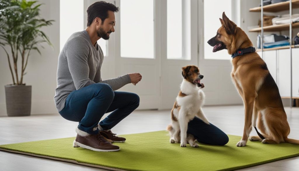 dog humping behavior training