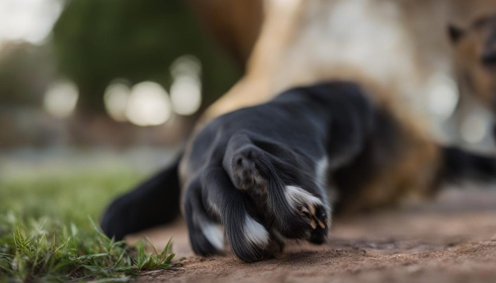 dog limping after exercise