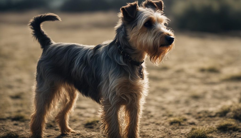 dog with dry skin