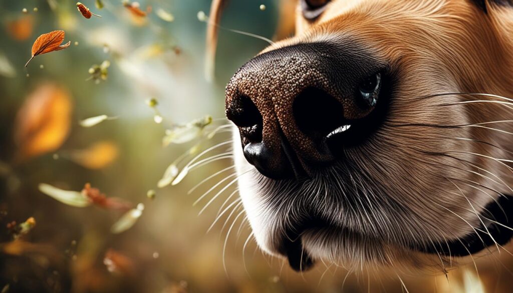 dogs sense of smell