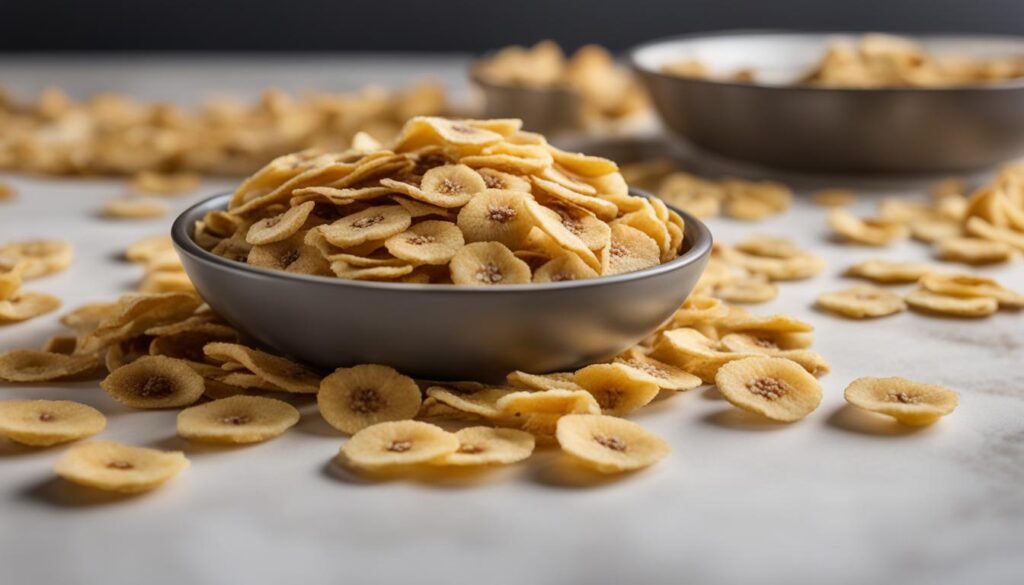 dried banana chips for dogs