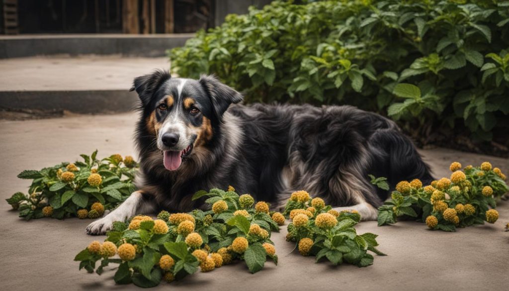 fatal lantana poisoning in dogs