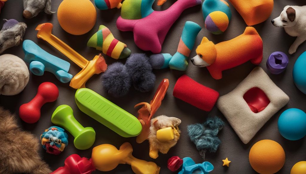 frequency of cleaning dog toys