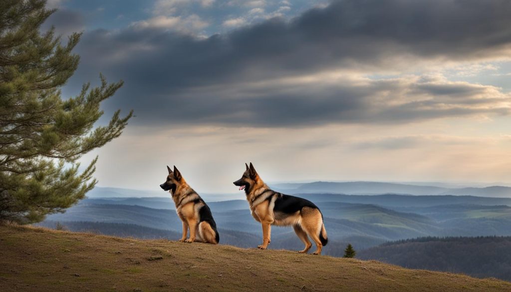 german shepherds and instincts