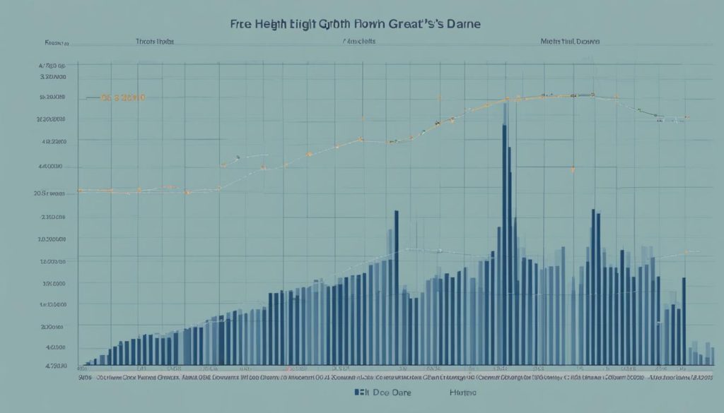 great dane height growth chart