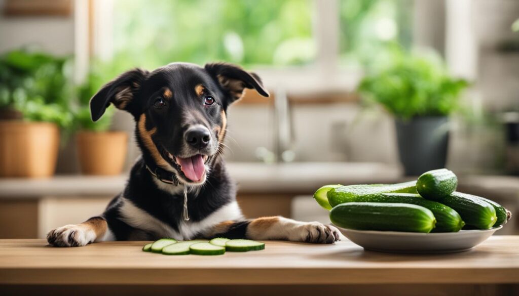 health benefits of cucumbers for dogs