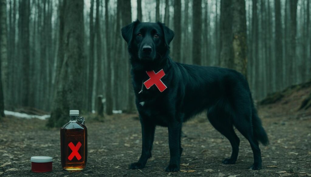 health risks of maple syrup for dogs