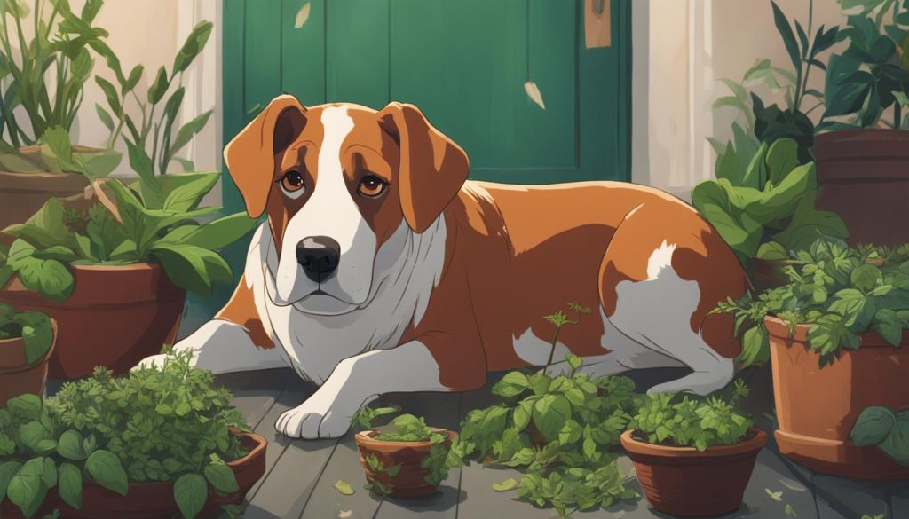 herb poisoning in dogs