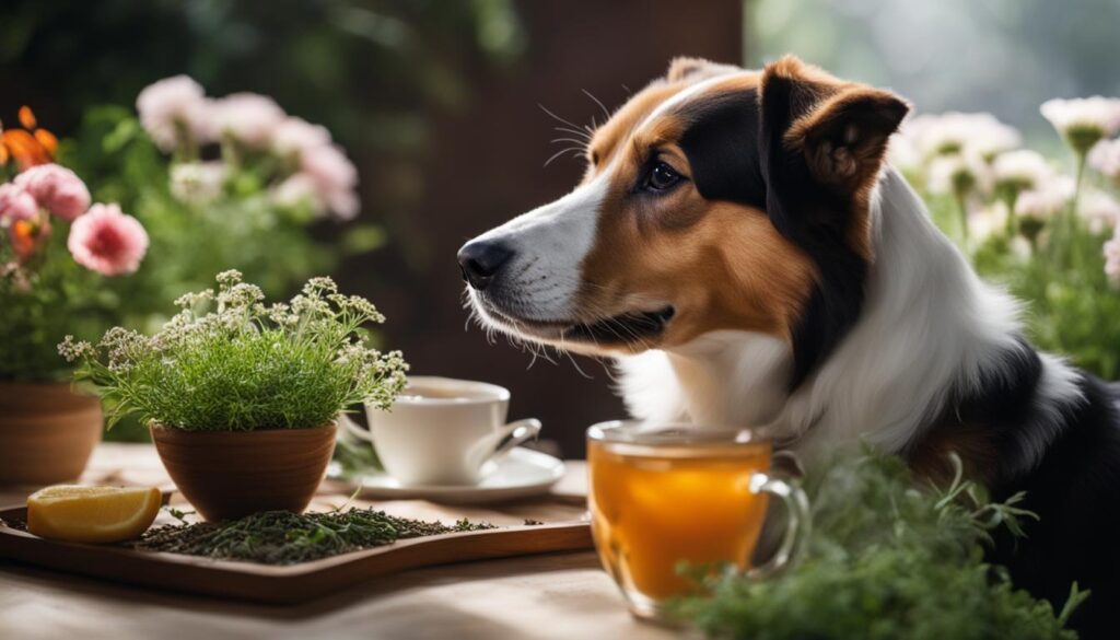 herbal tea for dogs