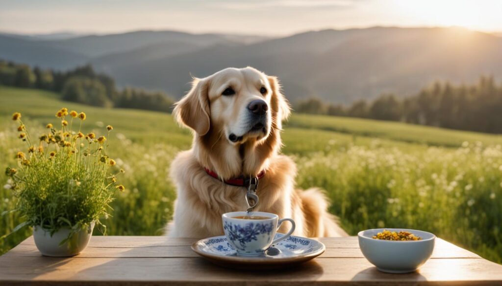 herbal tea for dogs