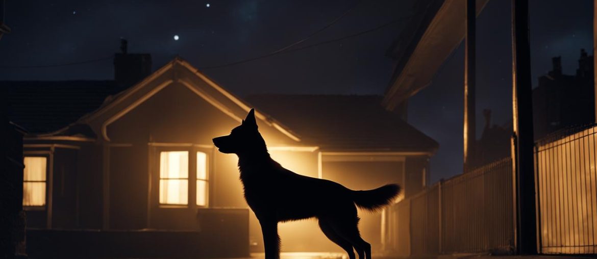how to stop dog barking at night