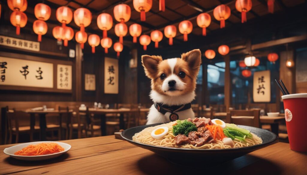 instant ramen for dogs