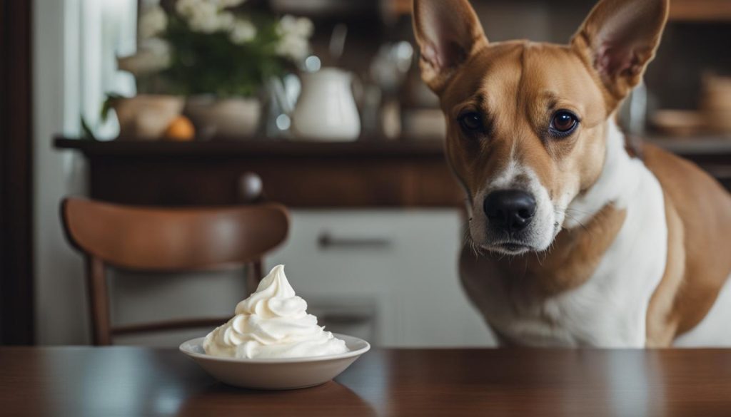 is whip cream toxic to dogs
