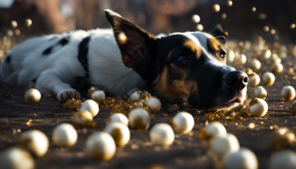 lethality of mothball poisoning in dogs